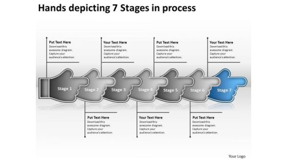 Hands Depicting 7 Stages Process Electrical Schematic PowerPoint Free Templates Hands Depicting 7 Stages Process Electrical Schematic PowerPoint Free Templates