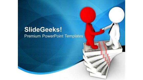 Handshake Of Business Partners Of Dollars PowerPoint Templates Ppt Backgrounds For Slides 0713 Handshake Of Business Partners Of Dollars PowerPoint Templates Ppt Backgrounds For Slides 0713