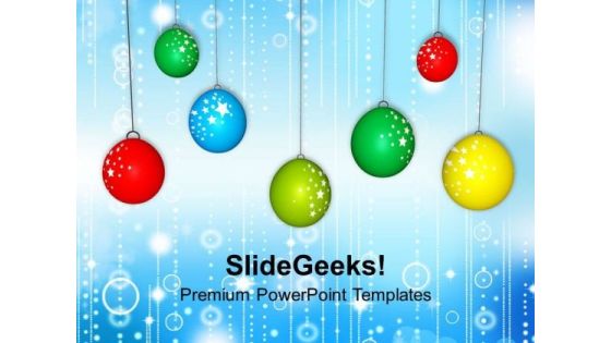 Hanging Colored Easter Eggs Full With Surprises PowerPoint Templates Ppt Backgrounds For Slides 0313
