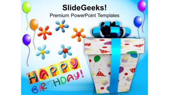 Happy Birthday Gift Balloons Events PowerPoint Templates And PowerPoint Themes 1112 Happy Birthday Gift Balloons Events PowerPoint Templates And PowerPoint Themes 1112