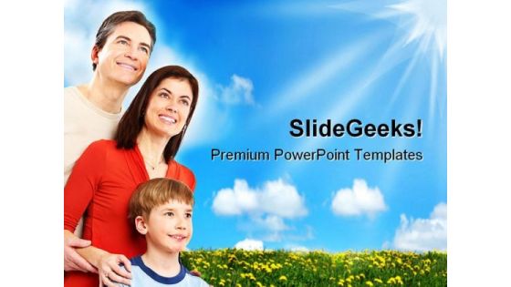 Happy Family People PowerPoint Templates And PowerPoint Backgrounds 0311 Happy Family People PowerPoint Templates And PowerPoint Backgrounds 0311