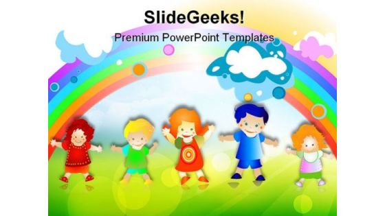 Happy Kids Children PowerPoint Themes And PowerPoint Slides 0511 Happy Kids Children PowerPoint Themes And PowerPoint Slides 0511