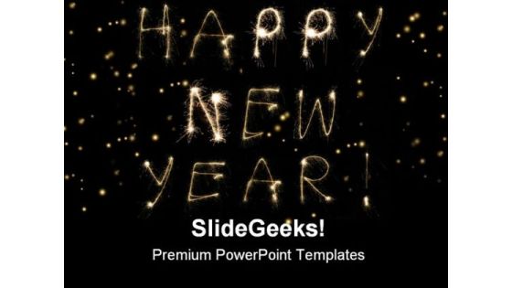 Happy New Year Abstract Background PowerPoint Templates And PowerPoint Backgrounds 0811 Happy New Year Abstract Background PowerPoint Templates And PowerPoint Backgrounds 0811