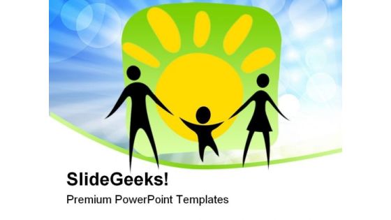 Happy Parents And Child Family PowerPoint Templates And PowerPoint Backgrounds 0611 Happy Parents And Child Family PowerPoint Templates And PowerPoint Backgrounds 0611