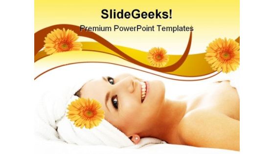 Happy Spa Beauty PowerPoint Themes And PowerPoint Slides 0311 Happy Spa Beauty PowerPoint Themes And PowerPoint Slides 0311