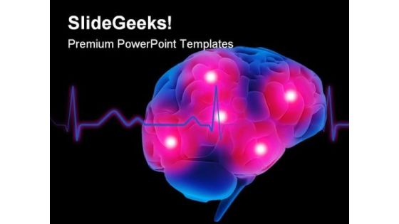 Headache Medical PowerPoint Template 1110 Headache Medical PowerPoint Template 1110