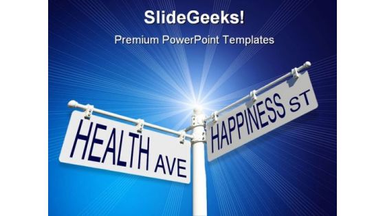 Health Ave And Happiness Metaphor PowerPoint Templates And PowerPoint Backgrounds 0711 Health Ave And Happiness Metaphor PowerPoint Templates And PowerPoint Backgrounds 0711