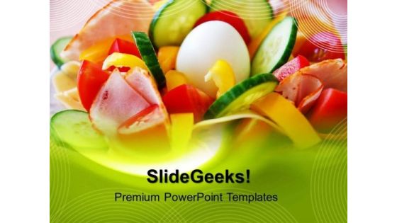 Healthy Breakfast Food PowerPoint Templates And PowerPoint Themes 0512
