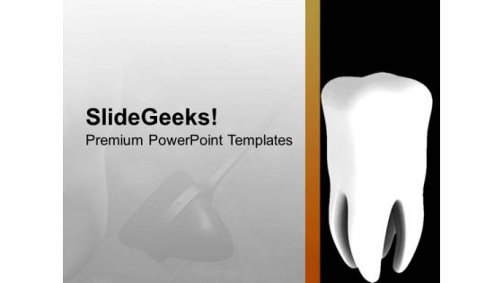 Healthy Tooth PowerPoint Templates Ppt Backgrounds For Slides 0713 Healthy Tooth PowerPoint Templates Ppt Backgrounds For Slides 0713