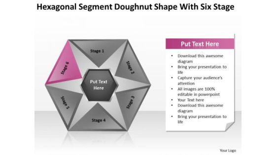 Hexagonal Sagment Doughnut Shape With Six Stage Ppt Business Plan PowerPoint Templates Hexagonal Sagment Doughnut Shape With Six Stage Ppt Business Plan PowerPoint Templates