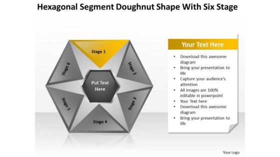 Hexagonal Sagment Doughnut Shape With Six Stage Ppt Business Plan Sample PowerPoint Templates Hexagonal Sagment Doughnut Shape With Six Stage Ppt Business Plan Sample PowerPoint Templates