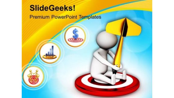Hit The Target And Complete The Task PowerPoint Templates Ppt Backgrounds For Slides 0713 Hit The Target And Complete The Task PowerPoint Templates Ppt Backgrounds For Slides 0713