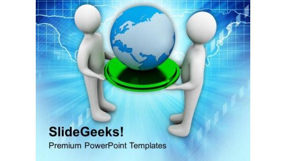 Hold The Global Financial Opportunity PowerPoint Templates Ppt Backgrounds For Slides 0713