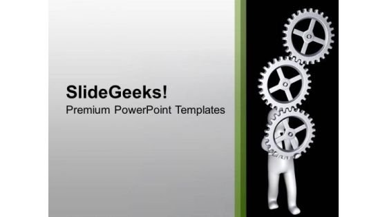 Hold The Right Gear For Good Process PowerPoint Templates Ppt Backgrounds For Slides 0613 Hold The Right Gear For Good Process PowerPoint Templates Ppt Backgrounds For Slides 0613