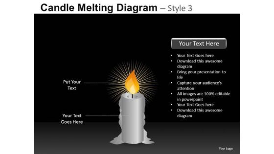 Holy Candle PowerPoint Slides Holy Candle PowerPoint Slides