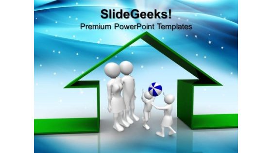 Home Family PowerPoint Templates And PowerPoint Themes 0812 Home Family PowerPoint Templates And PowerPoint Themes 0812