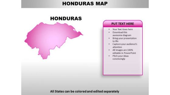 Honduras PowerPoint Maps Honduras PowerPoint Maps