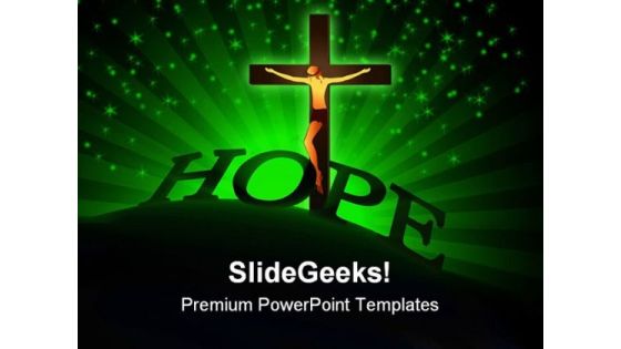 Hope People PowerPoint Template 0810 Hope People PowerPoint Template 0810