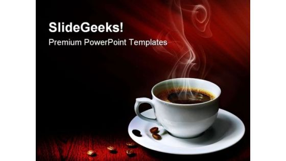 Hot Coffee Health PowerPoint Templates And PowerPoint Backgrounds 0311 Hot Coffee Health PowerPoint Templates And PowerPoint Backgrounds 0311