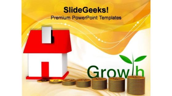 House Rich Money Business PowerPoint Templates And PowerPoint Themes 0812 House Rich Money Business PowerPoint Templates And PowerPoint Themes 0812