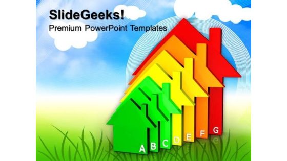 Housing Energy Efficiency Environment PowerPoint Templates And PowerPoint Themes 0812
