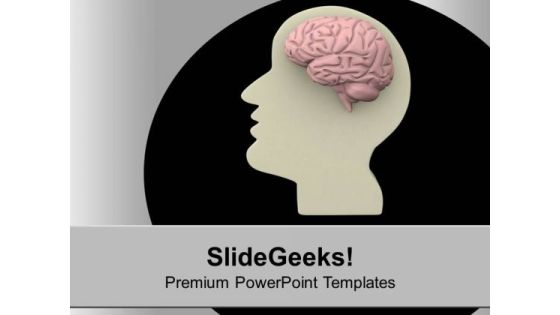 Human Brain With Success Approch PowerPoint Templates Ppt Backgrounds For Slides 0613 Human Brain With Success Approch PowerPoint Templates Ppt Backgrounds For Slides 0613