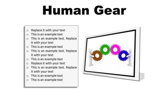 Human Gear Industrial PowerPoint Presentation Slides F Human Gear Industrial PowerPoint Presentation Slides F