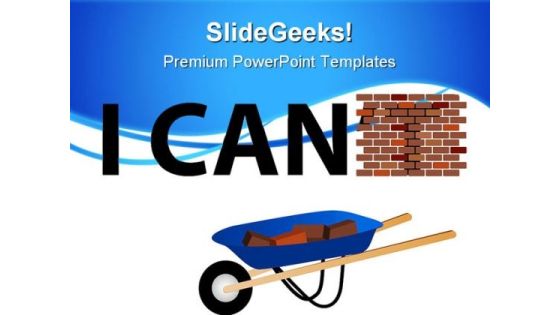 I Can Construction PowerPoint Templates And PowerPoint Backgrounds 0811 I Can Construction PowerPoint Templates And PowerPoint Backgrounds 0811