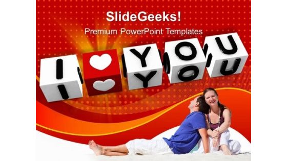 I Love You Cubes Wedding PowerPoint Templates Ppt Background For Slides 1112 I Love You Cubes Wedding PowerPoint Templates Ppt Background For Slides 1112