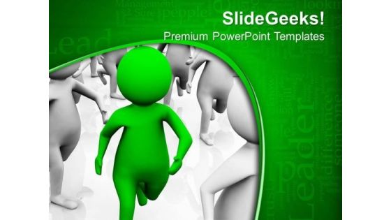 I Walk My Way PowerPoint Templates Ppt Backgrounds For Slides 0713 I Walk My Way PowerPoint Templates Ppt Backgrounds For Slides 0713