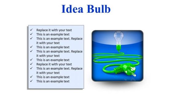 Idea Bulb Business PowerPoint Presentation Slides S Idea Bulb Business PowerPoint Presentation Slides S