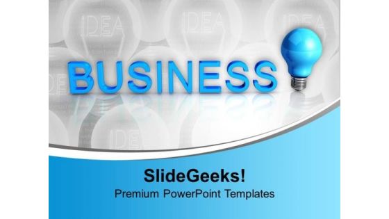 Idea Concept Business PowerPoint Templates Ppt Background For Slides 1112