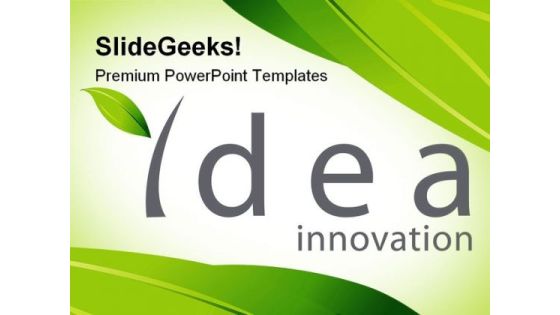 Idea Innovation Future PowerPoint Template 1110 Idea Innovation Future PowerPoint Template 1110
