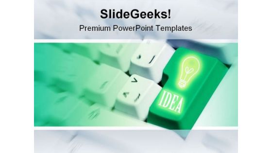 Idea Internet PowerPoint Template 0910 Idea Internet PowerPoint Template 0910