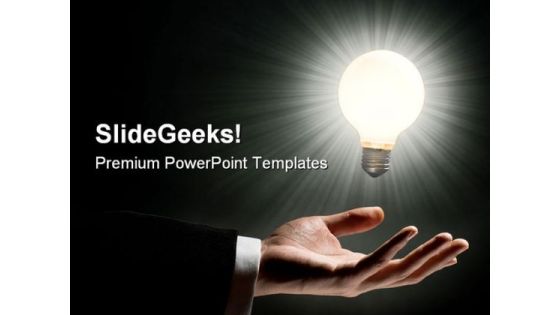 Idea With Lightbulb Business PowerPoint Themes And PowerPoint Slides 0611 Idea With Lightbulb Business PowerPoint Themes And PowerPoint Slides 0611