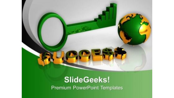 Illustration Of Global Success Key PowerPoint Templates Ppt Backgrounds For Slides 0213 Illustration Of Global Success Key PowerPoint Templates Ppt Backgrounds For Slides 0213