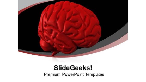 Illustration Of Human Brain PowerPoint Templates Ppt Backgrounds For Slides 0713 Illustration Of Human Brain PowerPoint Templates Ppt Backgrounds For Slides 0713
