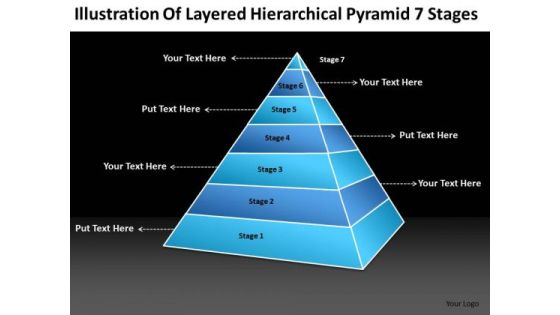Illustration Of Layered Hierarchical Pyramid 7 Stages Best Business Plan PowerPoint Templates Illustration Of Layered Hierarchical Pyramid 7 Stages Best Business Plan PowerPoint Templates