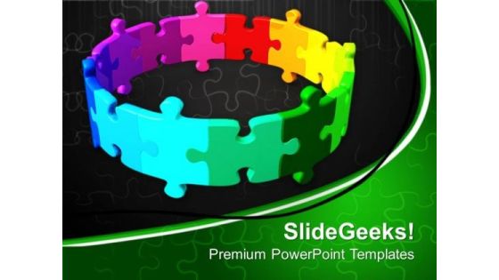 Illustration Of Puzzles Business Solution PowerPoint Templates Ppt Backgrounds For Slides 0613 Illustration Of Puzzles Business Solution PowerPoint Templates Ppt Backgrounds For Slides 0613