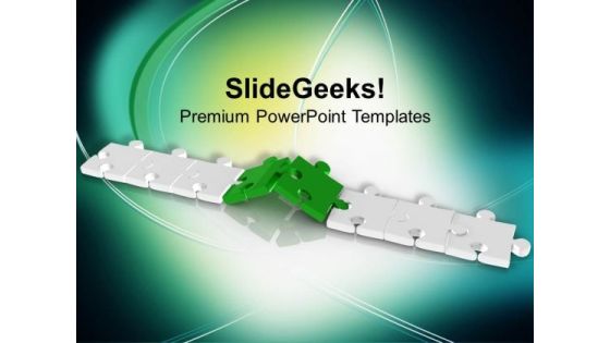 Image Of Combined Puzzle Pieces PowerPoint Templates Ppt Backgrounds For Slides 0213 Image Of Combined Puzzle Pieces PowerPoint Templates Ppt Backgrounds For Slides 0213