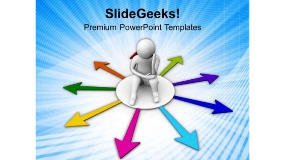 Image Of Confused Man PowerPoint Templates Ppt Backgrounds For Slides 0713 Image Of Confused Man PowerPoint Templates Ppt Backgrounds For Slides 0713