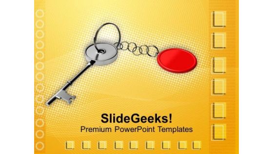 Image Of Key Chain Protection PowerPoint Templates Ppt Backgrounds For Slides 0113 Image Of Key Chain Protection PowerPoint Templates Ppt Backgrounds For Slides 0113