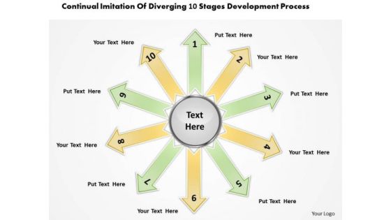 Imitation Of Diverging 10 Stages Development Process Ppt Pie Diagram PowerPoint Templates Imitation Of Diverging 10 Stages Development Process Ppt Pie Diagram PowerPoint Templates