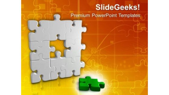 Important Part Of Puzzle Business PowerPoint Templates Ppt Backgrounds For Slides 0113 Important Part Of Puzzle Business PowerPoint Templates Ppt Backgrounds For Slides 0113