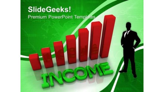 Income Graph Business PowerPoint Templates And PowerPoint Themes 0712 Income Graph Business PowerPoint Templates And PowerPoint Themes 0712