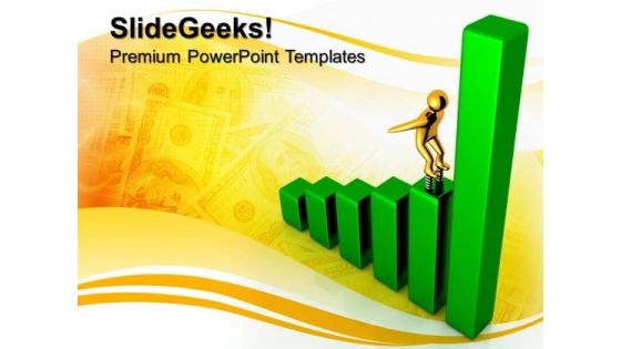 Income Growth Finance PowerPoint Templates And PowerPoint Themes 0712