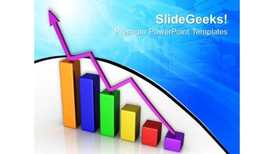 Increase Bar Graph Business PowerPoint Templates And PowerPoint Themes 0812 Increase Bar Graph Business PowerPoint Templates And PowerPoint Themes 0812