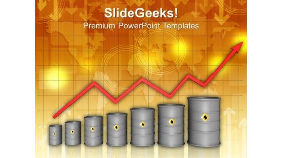 Increasing Price Of Oil Concept PowerPoint Templates Ppt Backgrounds For Slides 0113 Increasing Price Of Oil Concept PowerPoint Templates Ppt Backgrounds For Slides 0113