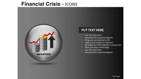Inflation PowerPoint Icons PowerPoint Templates
