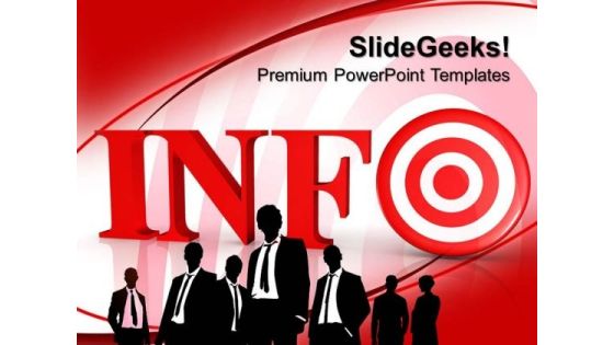 Info Target Business PowerPoint Templates And PowerPoint Themes 0612 Info Target Business PowerPoint Templates And PowerPoint Themes 0612